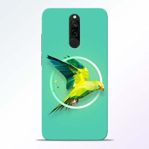 Parrot Art Redmi 8 Mobile Cover