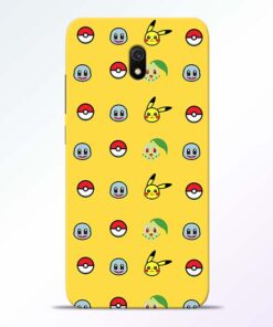 Pokemon Art Redmi 8A Mobile Cover