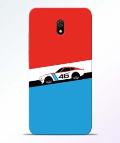 Racing Car Redmi 8A Mobile Cover