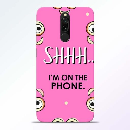 Shhh Phone Redmi 8 Mobile Cover