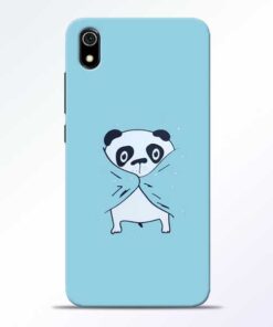 Shy Panda Redmi 7A Mobile Cover