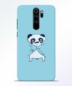 Shy Panda Redmi Note 8 Pro Mobile Cover