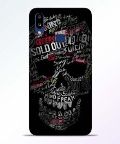 Skull Face Samsung Galaxy A10s Mobile Cover