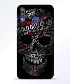 Skull Face Samsung Galaxy M20 Mobile Cover