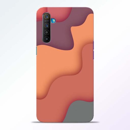 Spill Color Art Realme XT Mobile Cover