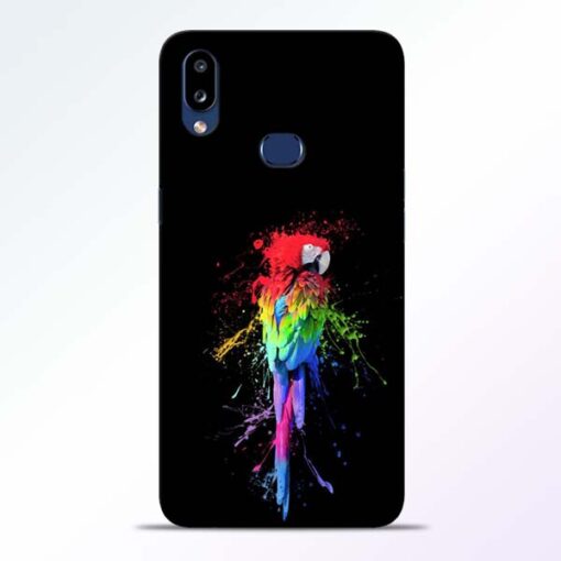 Splatter Parrot Samsung Galaxy A10s Mobile Cover
