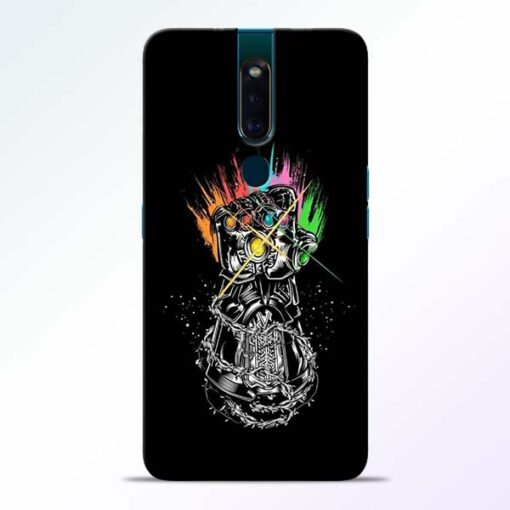 Thanos Hand Oppo F11 Pro Mobile Cover