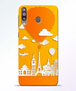 Traveller Samsung Galaxy M30 Mobile Cover