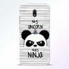 Unicorn Panda Redmi 8A Mobile Cover