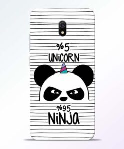 Unicorn Panda Redmi 8A Mobile Cover