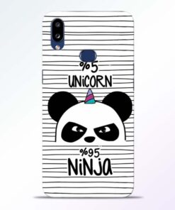 Unicorn Panda Samsung Galaxy A10s Mobile Cover