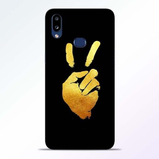 Victory Hand Samsung Galaxy A10s Mobile Cover