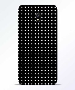 White Dot Redmi 8A Mobile Cover