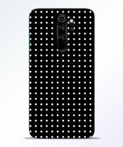 White Dot Redmi Note 8 Pro Mobile Cover