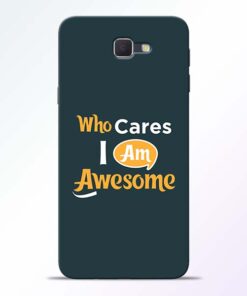Who Cares Samsung Galaxy J7 Prime Mobile Cover