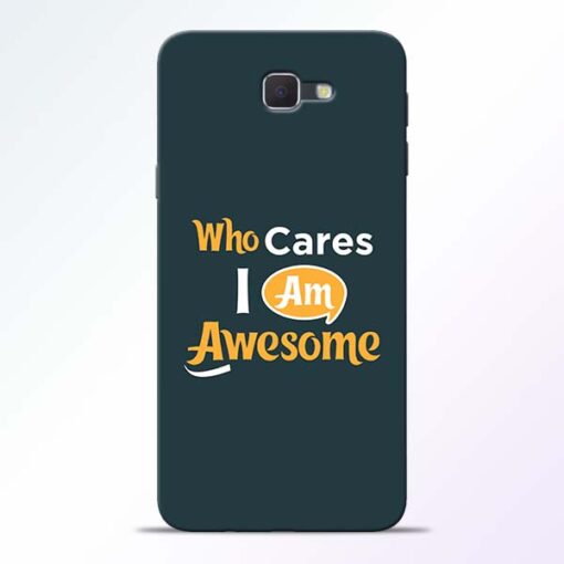 Who Cares Samsung Galaxy J7 Prime Mobile Cover