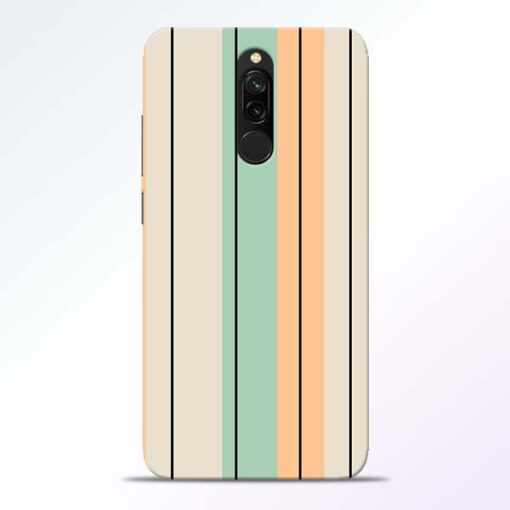 Wood Color Redmi 8 Mobile Cover