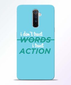 Words Action Realme X2 Pro Mobile Cover