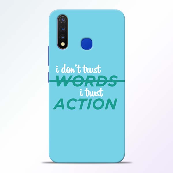 Words Action Vivo U20 Mobile Cover 1 Words Action Vivo U20 Mobile Cover
