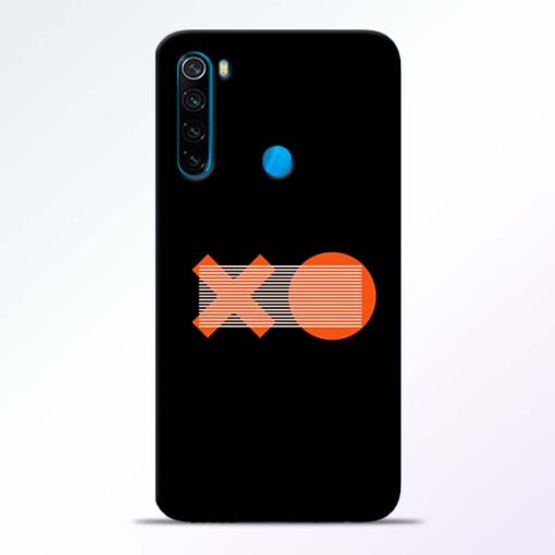 XO Pattern Redmi Note 8 Mobile Cover