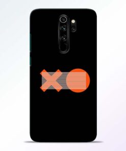XO Pattern Redmi Note 8 Pro Mobile Cover