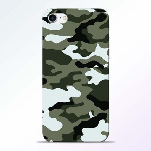 Buy Army Camo iPhone 8 Mobile Cover at Best Price