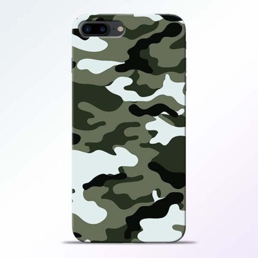 Buy Army Camo iPhone 8 Plus Mobile Cover at Best Price