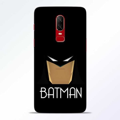 Batman Face OnePlus 6 Mobile Cover
