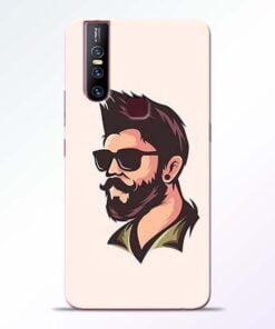 Beard Man Vivo V15 Mobile Cover
