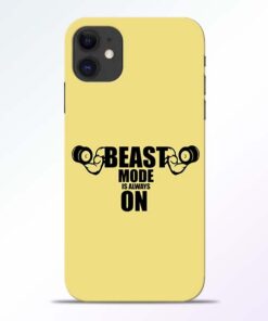 Beast Mode iPhone 11 Mobile Cover