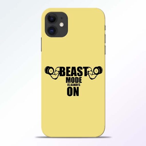 Beast Mode iPhone 11 Mobile Cover