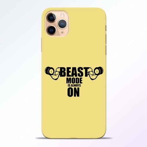 Beast Mode iPhone 11 Pro Mobile Cover