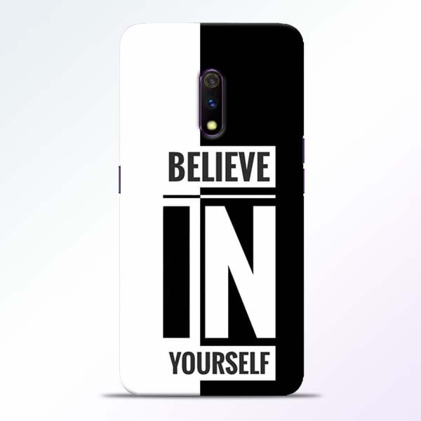 Believe Yourself Realme X Mobile Cover 1 Believe Yourself Realme X Mobile Cover