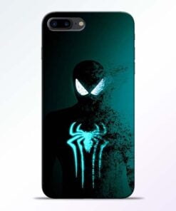 Buy Black Spiderman iPhone 7 Plus Mobile Cover at Best Price