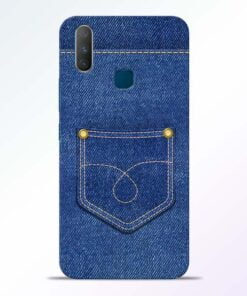 Blue Pocket Vivo Y17 Mobile Cover