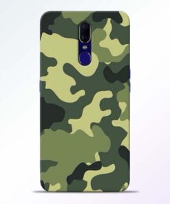 Camouflage Oppo F11 Mobile Cover