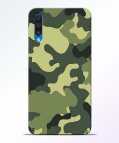 Camouflage Samsung A50 Mobile Cover - CoversGap