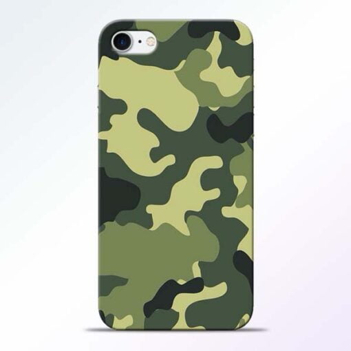 Buy Camouflage iPhone 8 Mobile Cover at Best Price