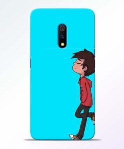 Cartoon Boy Realme X Mobile Cover