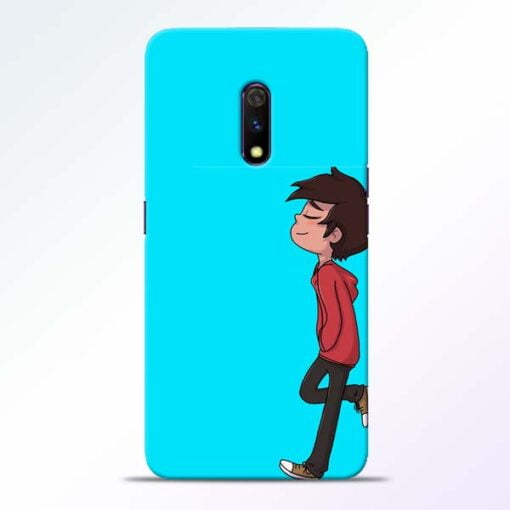 Cartoon Boy Realme X Mobile Cover