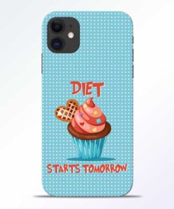 Diet Start iPhone 11 Mobile Cover