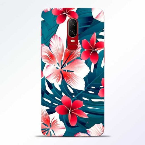 Flower OnePlus 6 Mobile Cover