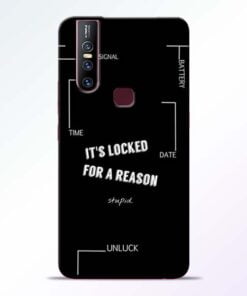 Its Locked Vivo V15 Mobile Cover