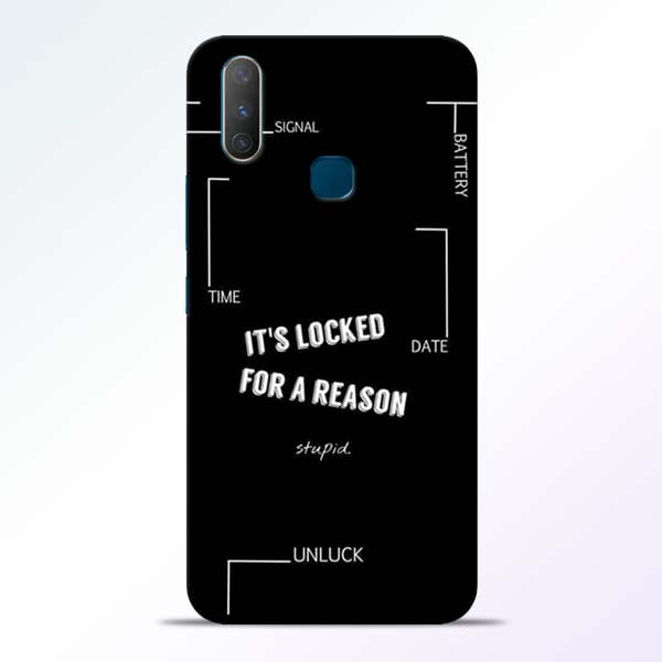 Its Locked Vivo Y17 Mobile Cover 1 Its Locked Vivo Y17 Mobile Cover
