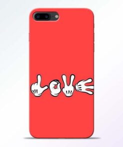 Buy Love Symbol iPhone 7 Plus Mobile Cover at Best Price