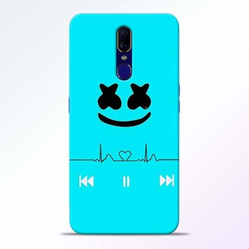 Marshmello Song Oppo F11 Mobile Cover