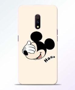 Mickey Face Realme X Mobile Cover