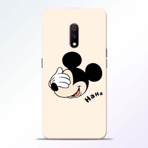 Mickey Face Realme X Mobile Cover