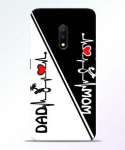 Mom Dad Realme X Mobile Cover