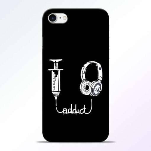 Buy Music Addict iPhone 8 Mobile Cover at Best Price